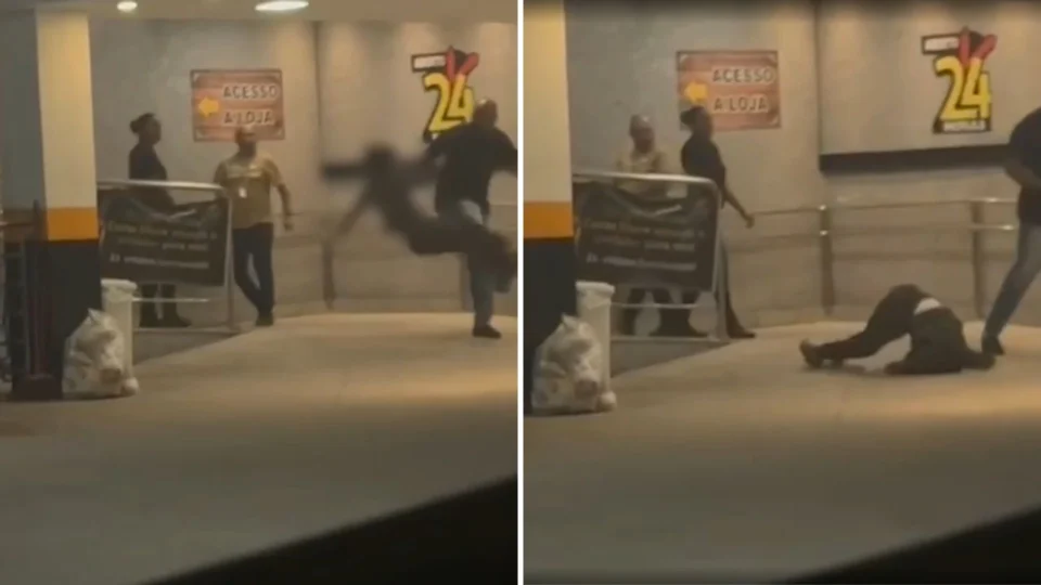 Mulher é agredida por suspeita de furto em supermercado em Guarulhos; veja