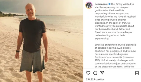 Bruce Willis é diagnosticado com Demência Frontotemporal; conheça sintomas