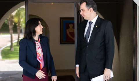 Tebet e Pacheco se encontram para discutir reforma tributária em Brasília