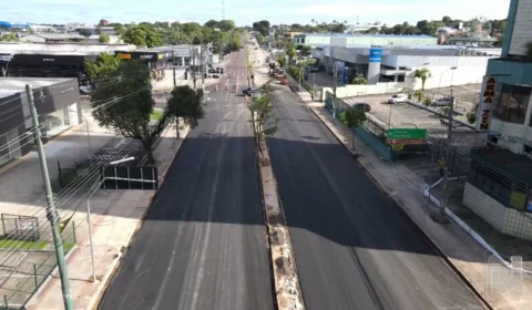 VÍDEO: fluxo de trânsito é liberado após fim de obras na Av. Djalma Batista