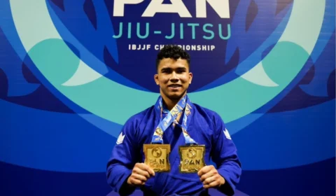 Amazonense conquista 2 medalhas de ouro no pan-americano de jiu-jitsu nos EUA