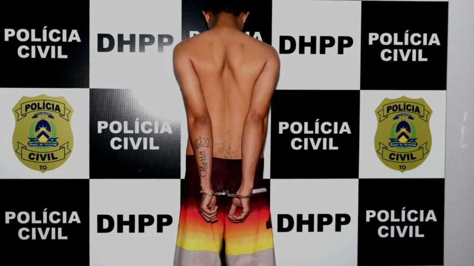 Vídeo: suspeito de participar de assassinato de homem é preso no Tocantins