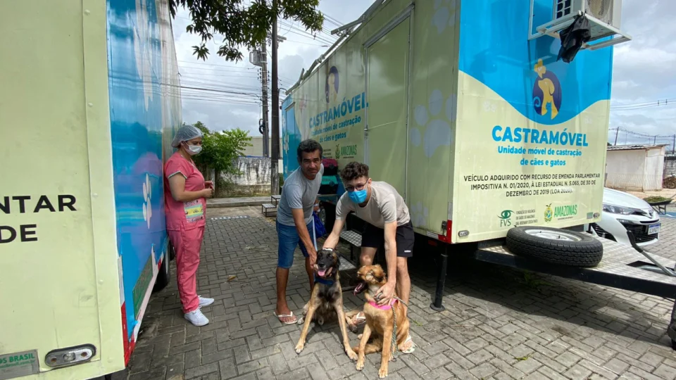 Castramóvel oferece serviço gratuito no Estádio Carlos Zamith em Manaus