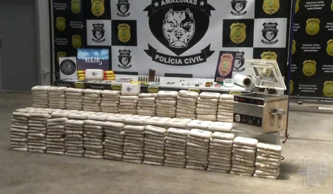 VÍDEO: homens são presos com 300 quilos de pasta base de cocaína em Manaus