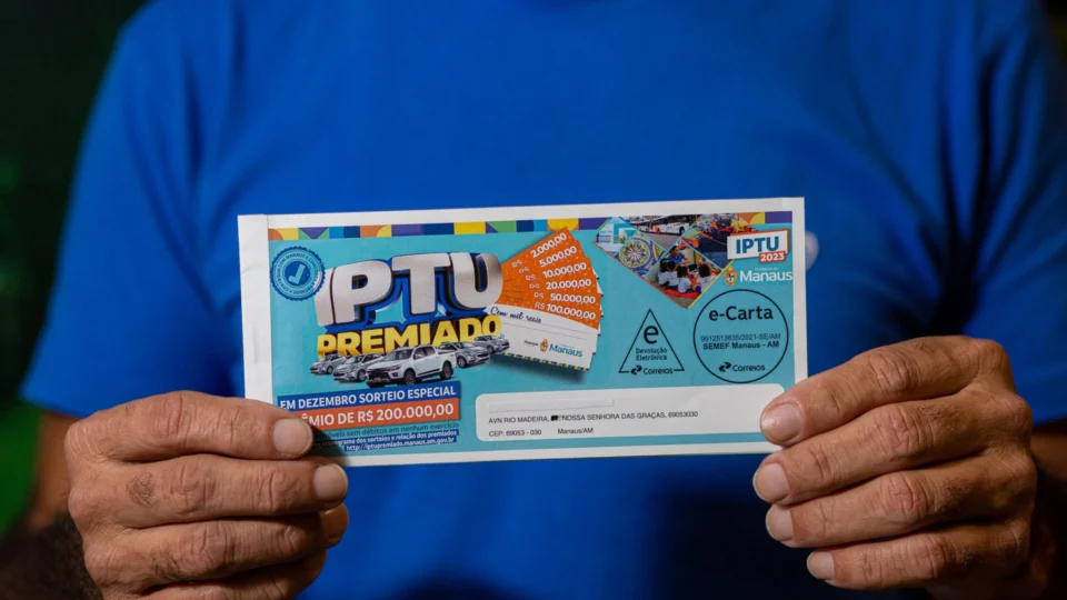 IPTU 2023: pagamento da 8ª parcela vence na segunda em Manaus