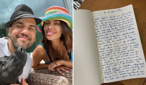 Joana Sanz, mulher de Daniel Alves, indica fim de casamento de 7 anos em carta
