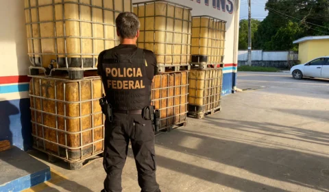 PF apreende drogas e mercúrio em operação em Santo Antônio do Içá-AM