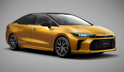 Toyota Corolla elétrico ganha projeções e previsão de lançamento para 2025