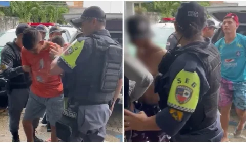 VÍDEO: três homens são presos e adolescente é apreendido pela polícia em Manaus 