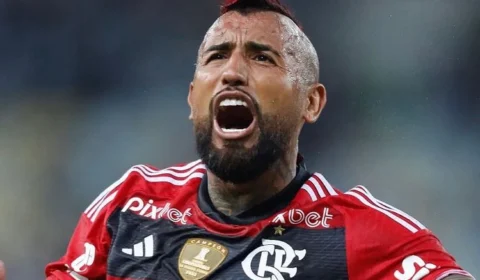 Vidal, do Flamengo, dá entrada em hospital e fica fora da final do Cariocão