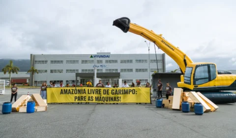 Greenpeace encontra 176 escavadeiras em terras indígenas