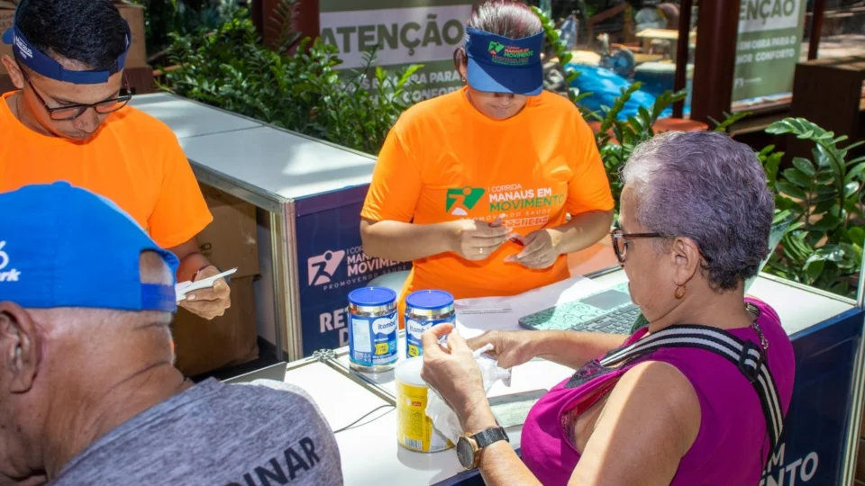 Kits da corrida ‘Manaus em Movimento’ são distribuídos nesta quinta, 13
