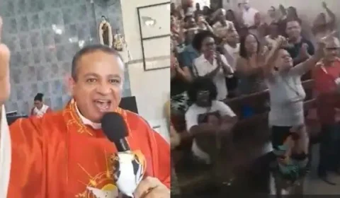Padre canta samba em missa no RJ e vídeo viraliza na web; veja