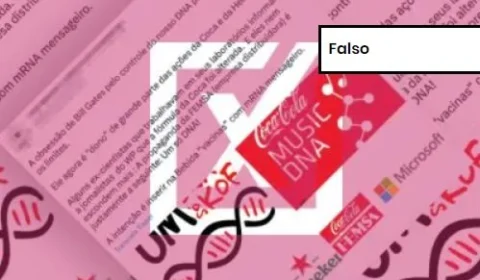 Projeto Comprova: É falso que Bill Gates tenha comprado ações da Coca-Cola para inserir vacinas com mRNA na bebida