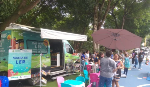 ‘Mania de Ler’ é realizado no Largo de S. Sebastião no domingo em Manaus