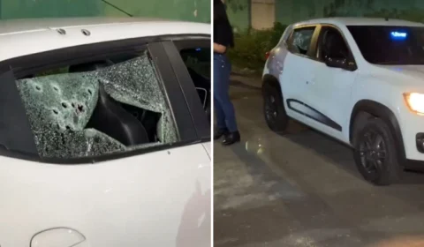VÍDEO: dois homens são executados a tiros em carro de aplicativo em Manaus