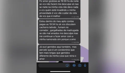 Em SP, vizinhos reclamam de gemidos e resposta de morador viraliza