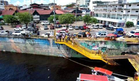 Escadarias da orla da Manaus Moderna vão passar por reforma, anuncia Seminf
