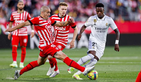 Girona vence Real Madrid por 4 a 2 em jogo pelo Campeonato Espanhol