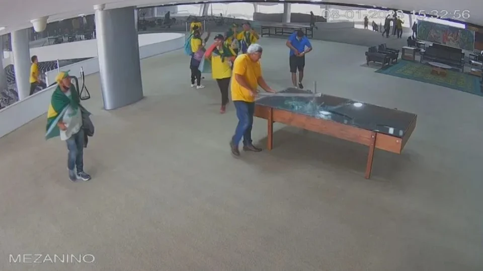 GSI põe sigilo de 5 anos em vídeos dos ataques golpistas contra Planalto