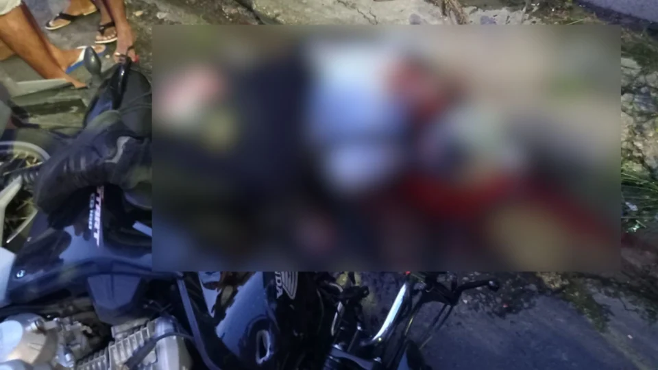 VÍDEO: motociclista é executado a tiros na Zona Leste de Manaus