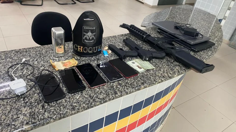 Suspeitos de roubos em série são presos com armas falsas em Boa Vista-RR