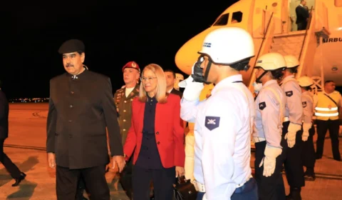 Maduro chega a Brasília para reunião com Lula nesta segunda-feira