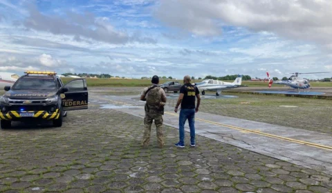 Avião da Igreja Quadrangular é flagrado com 290 kg de maconha no Pará