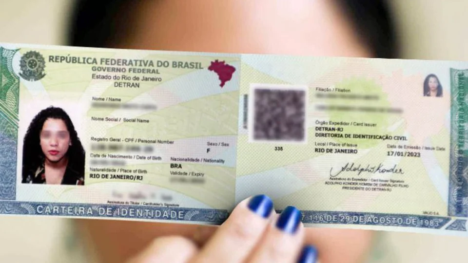 Nova Carteira Nacional de Identidade retira campo ‘sexo’; veja mudanças