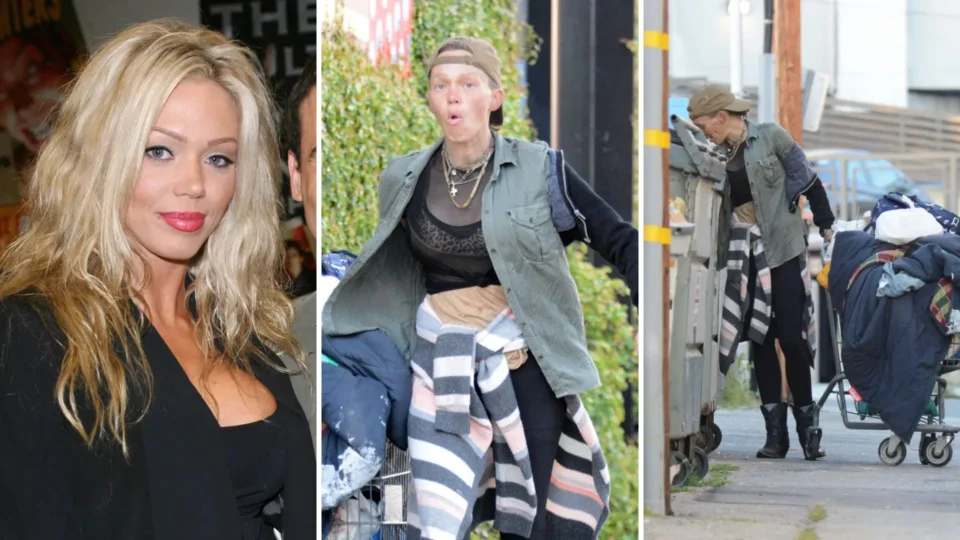 Ex-top model Loni Willison é flagrada revirando lixo em busca de comida, nos EUA