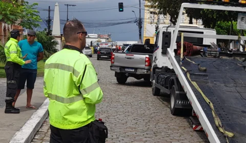 Fiscalização no Centro de Manaus resulta em 26 autuações de trânsito