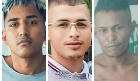 Polícia divulga imagens de três foragidos da Justiça em Manicoré-AM