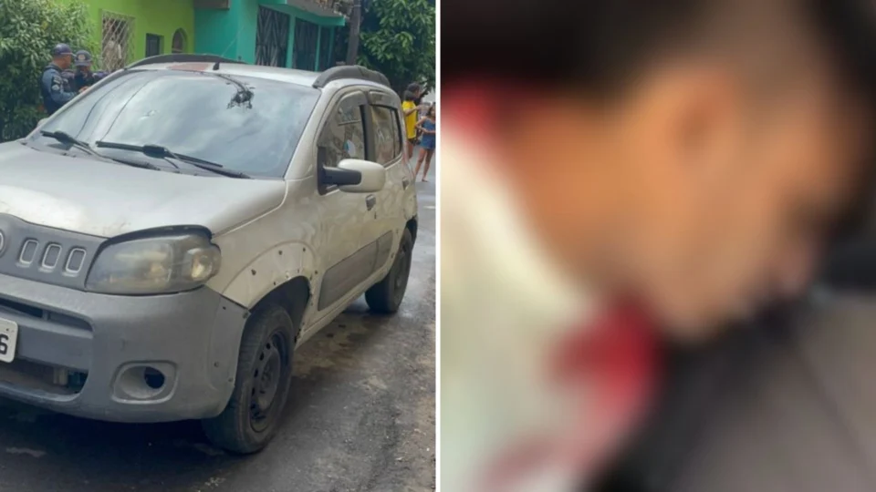 VÍDEO: homem é executado a tiros e encontrado em carro abandonado em Manaus