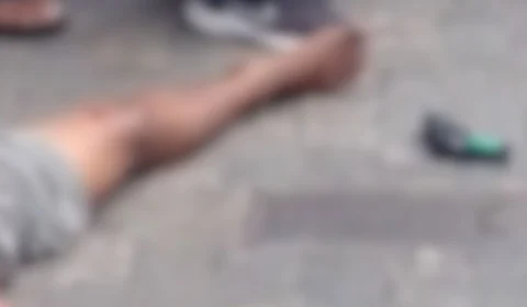 VÍDEO: homem suspeito de roubo é espancado no Centro de Manaus