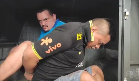 VÍDEO: homens fazem os filhos de refém e trocam tiros com a polícia em Manaus