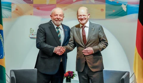 Lula fecha 2º dia de visita ao Japão com reunião com premiê alemão