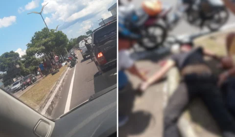 Motociclista morre após colisão em grave acidente na Zona Sul de Manaus