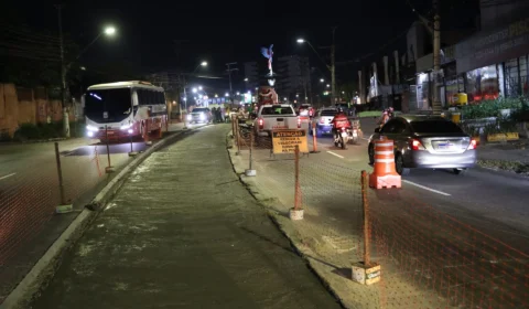 Finalizada primeira fase da obra na avenida Efigênio Sales em Manaus