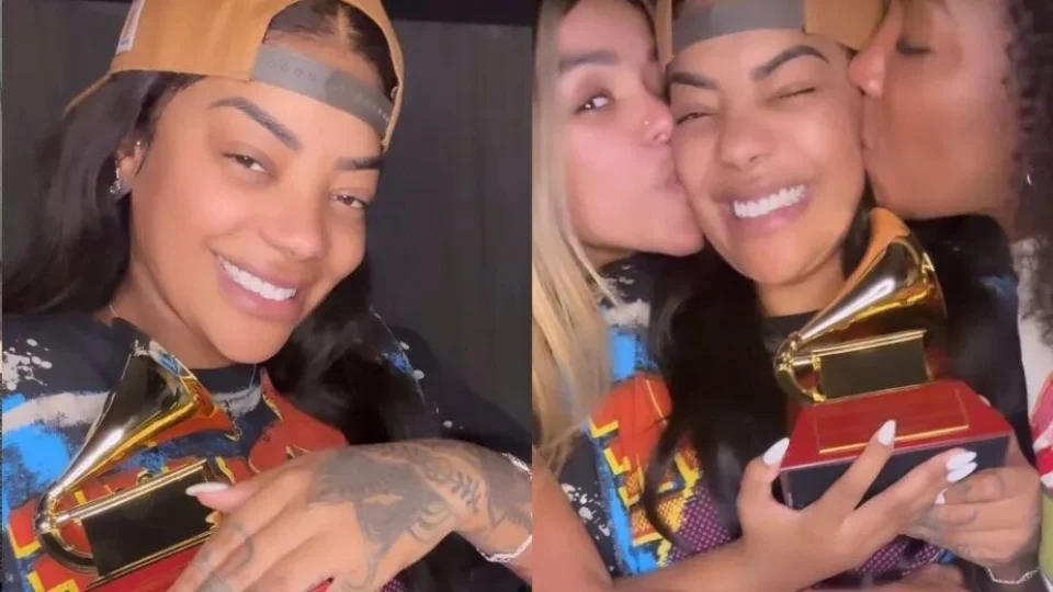 Premiada: Ludmilla faz ‘unboxing’ de seu primeiro Grammy Latino