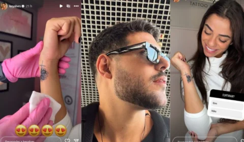 Ex-bbb Key Alves cobre tatuagem feita para homenagear Rodrigo Mussi