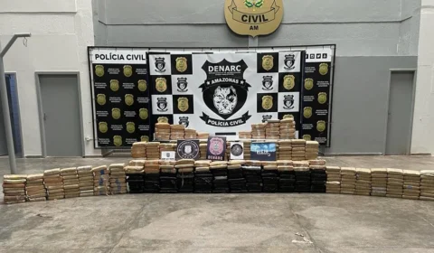 Mais de 7 toneladas de drogas são apreendidas no 1º  semestre 2023 no AM
