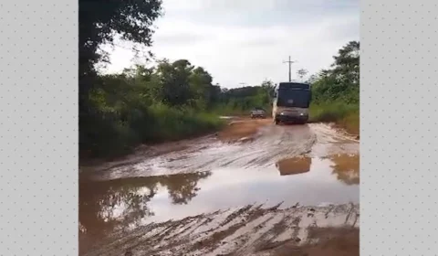 Com lama e quase isolamento, moradores cobram serviços após chuva no ramal Pau-Rosa, em Manaus