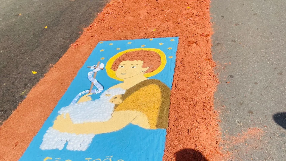 Tapetes de Corpus Christi enfeitam igrejas católicas em todo Brasil; veja fotos