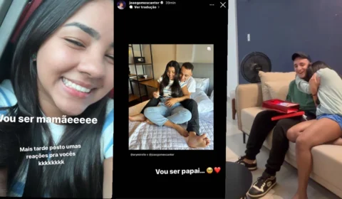 João Gomes e namorada anunciam que vão ser papais: ‘Fomos abençoados’