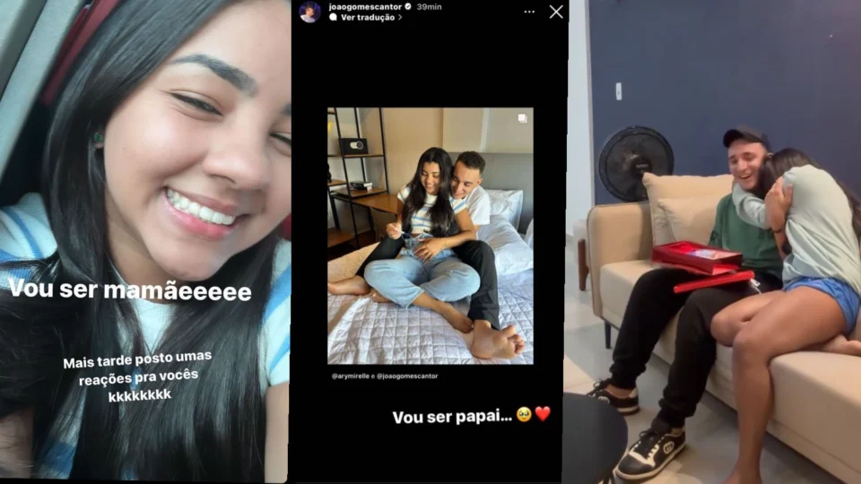 João Gomes e namorada anunciam que vão ser papais: ‘Fomos abençoados’