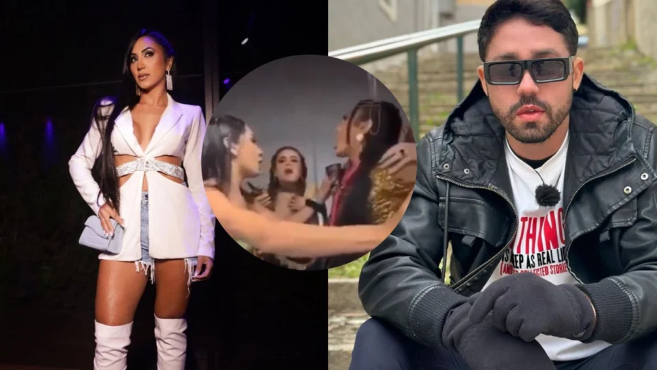 VÍDEO: Dayanne Bezerra e Rico saem no tapa em ‘arraial’ de Carlinhos Maia