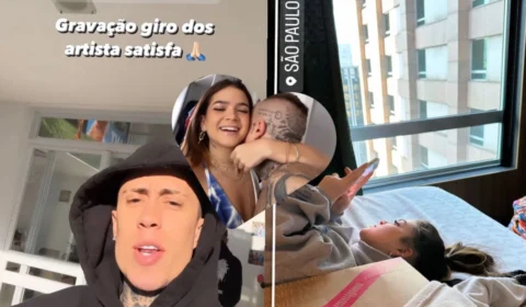 Após serem vistos em academia, Mel Maia e MC Daniel postam stories em SP
