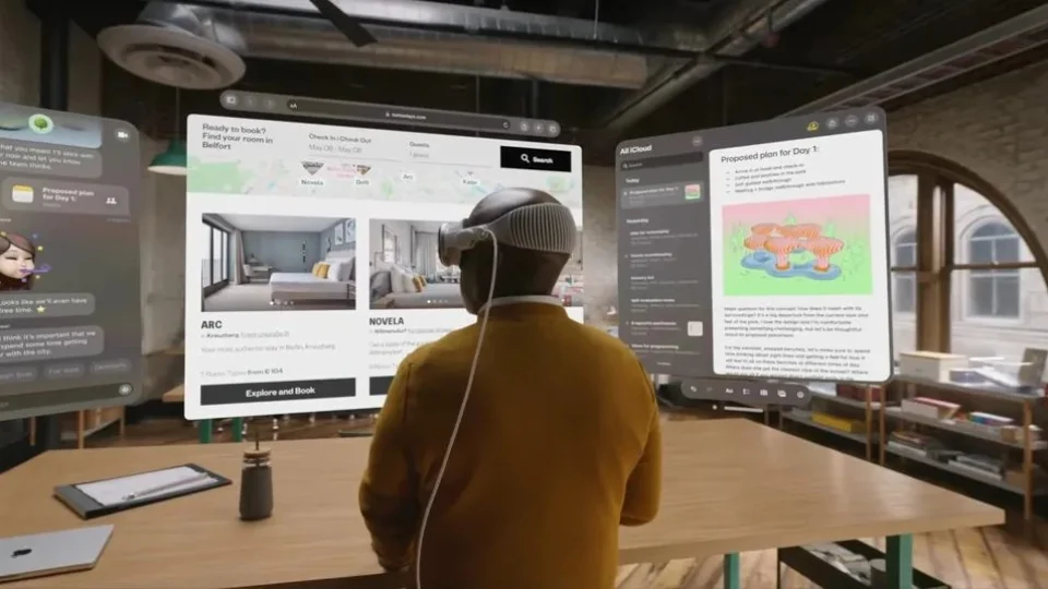 Apple anuncia estreia na realidade virtual com tecnologia do ‘Vision Pro’