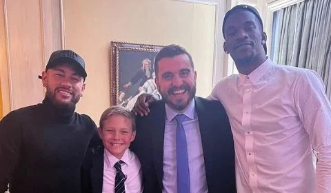 Filho de Neymar vira tradutor de Jimmy Butler e rouba cena em leilão