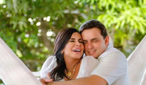 Gretchen revela intimidades de casamento com saxofonista Esdras de Souza